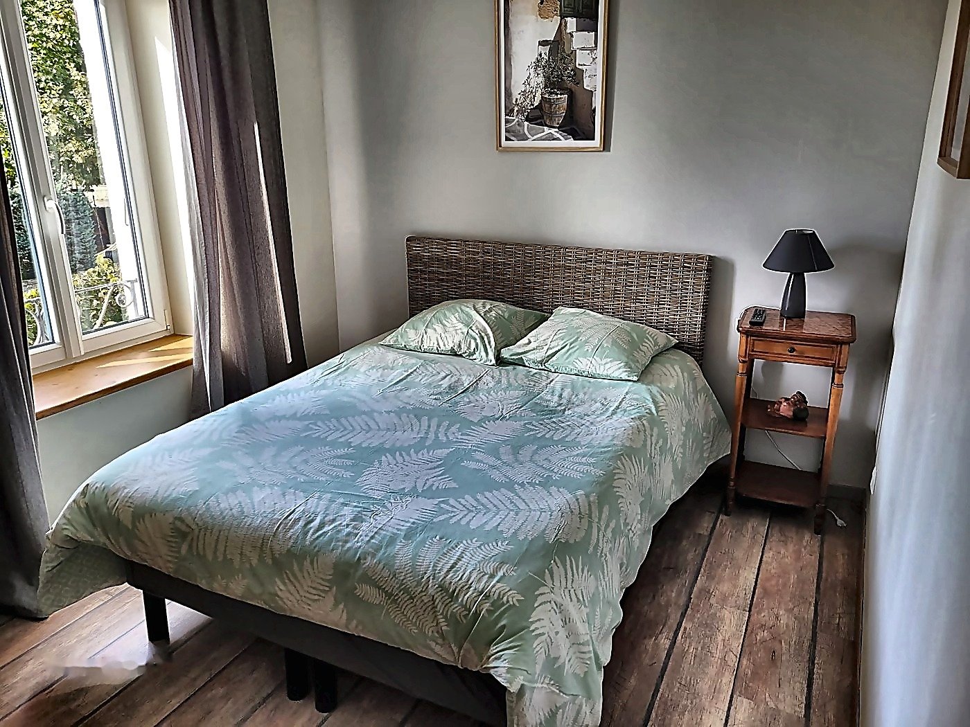 Chambre Végétale et Rotin